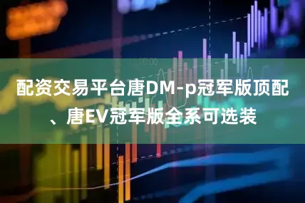 配资交易平台唐DM-p冠军版顶配、唐EV冠军版全系可选装